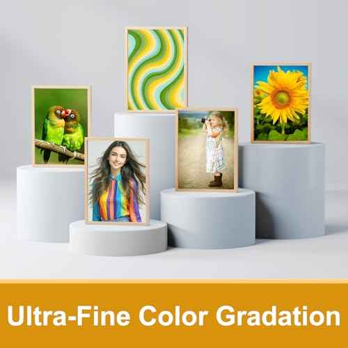 LC401XL LC401 High Yield MFC-J1010DW Ink Cartridges Replacement LC401XL LC401 XL Ink 4 Pack Compatible for Brother MFC-J1010DW MFC-J1012DW MFC-J1170DW Upto 500 Pages Black Cyan Magenta Yellow