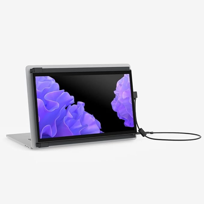 2026 Mobile Pixels Duex Plus DS 13.3" Portable Monitor, USB Type-C/HDMI Plug and Play Laptop Screen Extender, FHD 1080P Laptop Monitor, Compatible with Windows/Mac