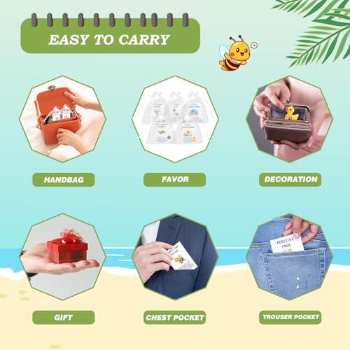 60Sets Employee Appreciation Gifts Bulk for Coworkers Thank You Staff Gift Funny Animal Pun Greeting Note Cards Inspirational Resin Office Pocket Gifts