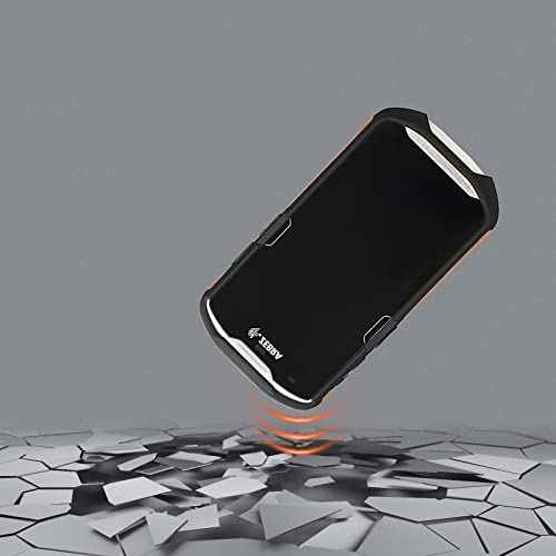 IYOUBOL Protective Cover Bumper Case Rugged Boot with Hand Strap for Zebra TC51 TC510K TC52 TC56 TC57 Orange