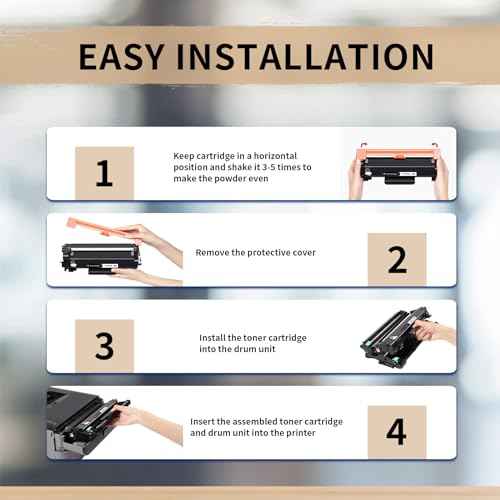 XJI Compatible Toner Cartridges Replacement for Brother TN760 TN-760 TN730 TN-730 High Yield (Black, 2 Pack), for DCP-L2550DW DCPL2550DW HL-L2350DW L2390DW L2395DW MFC-L2710DW MFCL2710DW Printer