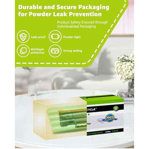 greencycle 071H Toner Cartridge Compatible Replacement for Canon CRG 071H CRG-071H Black Toner Cartridge LBP122dw LBP122 LBP120 MF270 Mf272dw Mf273dw Mf275dw(1Pk,with chip)