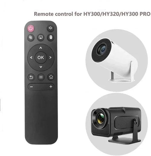 HY320 Universal Replacement Remote Control - Compatible with Magcubic, Xgody, Aubor Projectors | Infrared IR Remote with Easy Access Buttons
