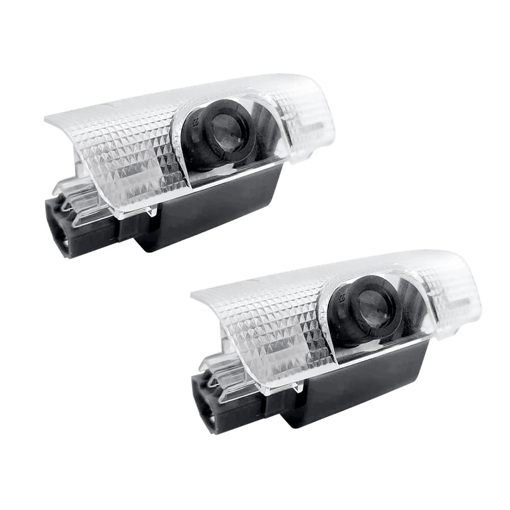 akarin 2 PCS LED Car Door Logo Lights Compatible with 4Runner 2010-present Black Puddle Lamp Projector Laser Welcome Light