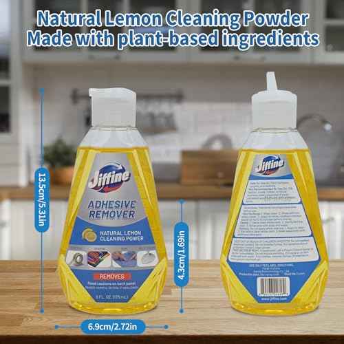 Original Adhesive Remover - 6 Ounce - Surface Safe for Removing Stickers, Labels, Decals, Residue, Tape, Gum, Grease, Tar, Crayon, Glue