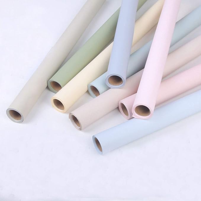 FWSA WRAPS Flower Wrapping Paper Roll Korean Floral Bouquet Packing Supplies Waterproof Fresh Flowers Gift Packaging Marterials (COLOR 6)