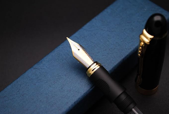 JINHAO X450 Fountain Pen M Nib (Green Ice Flowers)