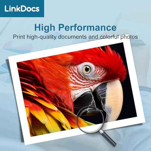 LinkDocs LC406 Ink Cartridges Compatible Replacement for Brother LC406 LC406XL Compatible with Brother MFC-J4535DW MFC-J4345DW MFC-J4335DW MFC-J5855DW MFC-J5955DW MFC-J6555DW (4 Color)