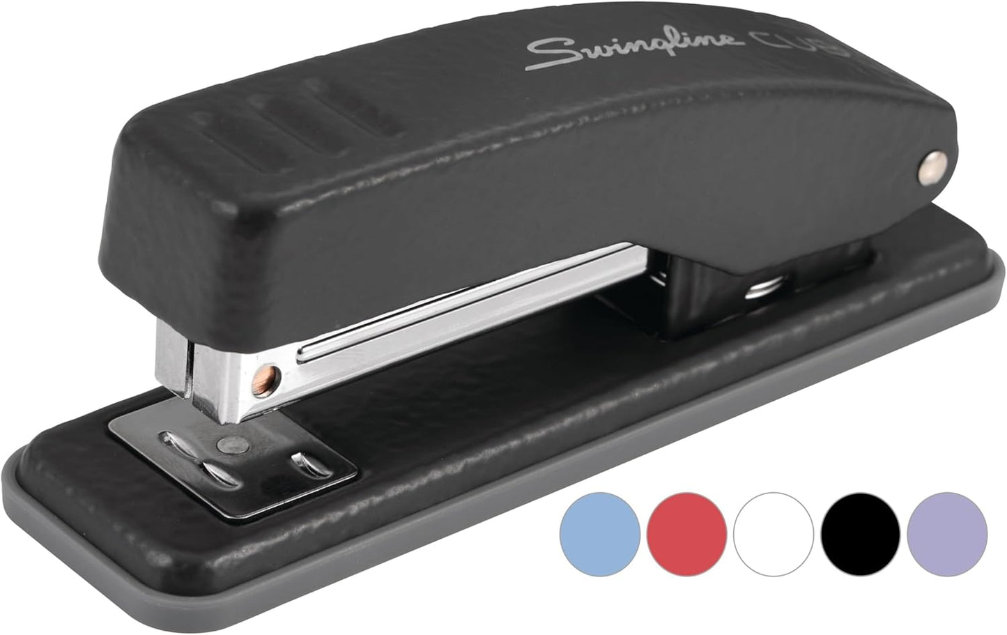 Swingline Cub Compact Desktop Stapler - 20 Sheet Capacity, Metal, Matte Black Finish
