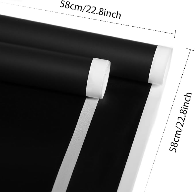 DEWJDFSC 20 Sheets Flower Wrapping Paper,Waterproof Floral Korean Bouquet Wrapping Paper, Florist Supplies, Suitable for Flowers Gift Packaging (Black-4)
