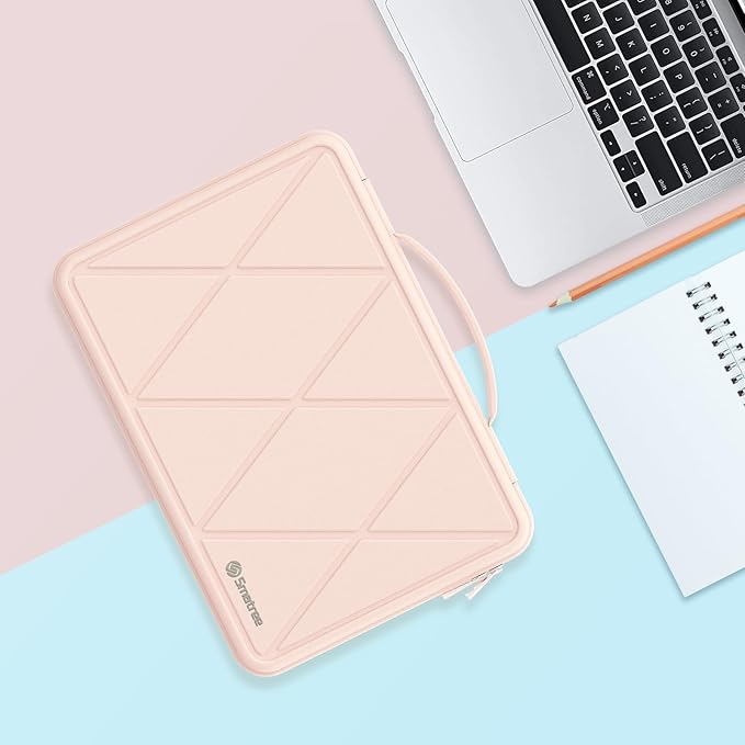 Smatree Hard EVA Protective Sleeve Case Compatible for 14 inch ASUS 2021 ROG Zephyrus G14 GA401QM-XS98Q-WH, Chromebook Flip CX3 CX3400, ASUS L410 Waterproof and Anti-Shock Bag, Pink (X8251TP)