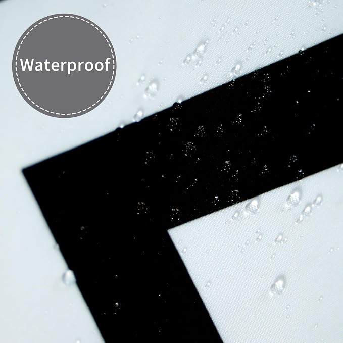Black and White Grey Striped Shower Curtain Geometric Abstract Boho Bohemian Mid Century Modern Minimalist Shower Curtains for Bathroom Farmhouse Waterproof Fabric Shower Curtain Set 72x72 Inches