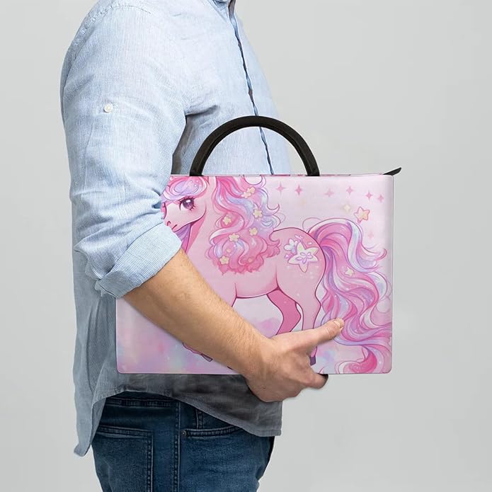 Hsnar 15.6 Laptop Case Briefcase Handbag with Accessory Pocket Slim Laptop Bag Laptop Sleeve