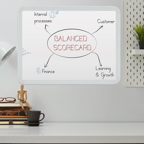 Mr. Pen Small Dry Erase Board - 12.5x9.5 Inches | Includes 8 Fine Point Markers & 2 Magnets for Home, Office & Classroom