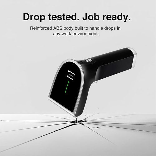 Scanmarker Wireless Barcode Scanner - Boost Speed & Accuracy with Bluetooth & 2.4G Modes | Handheld QR Scanner with Charging Stand for Laptop, iOS & Android