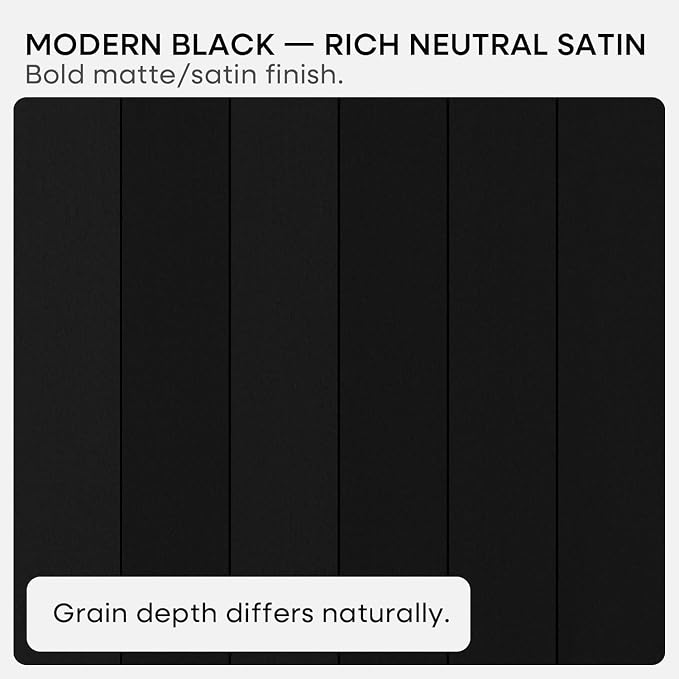 Homeforia Black Floating Shelf 20 inch, High End Solid Real Wood 20inch Bathroom Floating Shelves for Wall Mounted, Black Wooden 20in Floating Shelves, Heavy Duty Bracket, 20 X 6.5 X 1.75 in, Set of 3