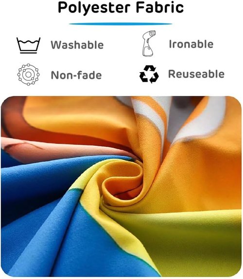 BELECO Custom 10x8ft Fabric Backdrop - Personalized Design for Birthday, Wedding & Party Decor