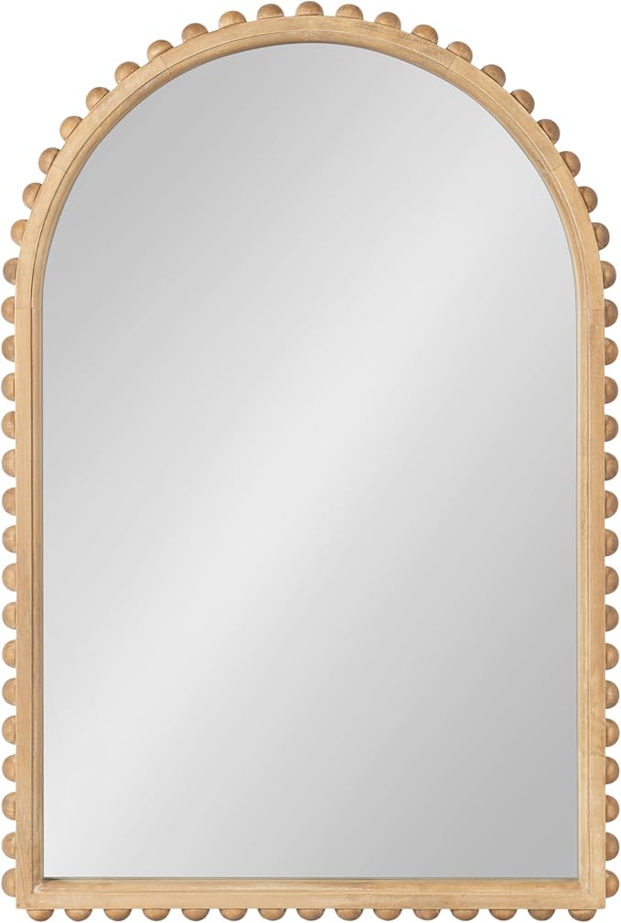Kate and Laurel Beadbrook Modern Beaded Arched Mirror