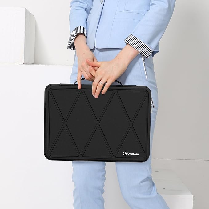 Smatree Hard EVA Protective Sleeve Case Compatible for 16 inch ASUS Vivobook 16X/16, for Vivobook S 16X, for 15.6 inch ASUS Chromebook C523/CX1, for 15.6 inch Zenbook Pro Duo 15 OLED Laptop Bag(X8286)