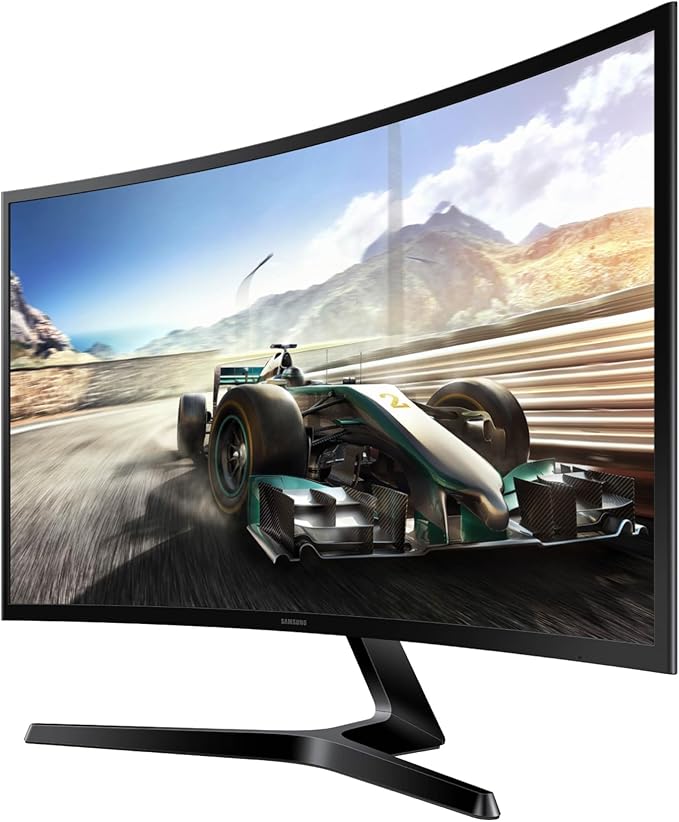 Samsung 27" Essential S3 (S36GD) Series FHD 1800R Curved Computer Monitor, 100Hz, Game Mode, Advanced Eye Comfort, HDMI and D-sub Ports, LS27D366GANXZA, 2024
