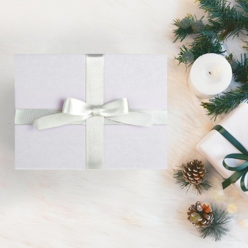 CRUGLA White Shipping Boxes - Set of 6 Corrugated Cardboard for Small Business Mailing | 8x6x6 Inches