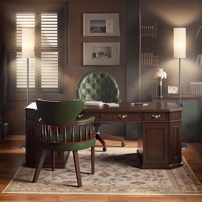 64.4” Slim Floor Lamp for Living Room with Magnetic Remote and Foot Switch, Dimmable Standing Tall Lamp Mood for Bedroom Nursery, 3 Color Temperatures, 1-Hour Timer,900LM Bulb Included,Beige E06LD05W1