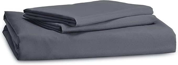 Bedsure Duvet Cover California King Size - Soft Double Brushed Bedding Set for Kids & Adults, Zipper Closure, 3 Pieces, Includes 1 Duvet Cover (104"x98") & 2 Pillow Shams, NO Comforter, Dark Grey