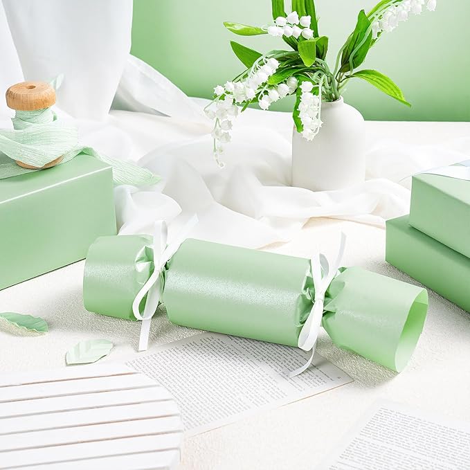 RUSPEPA Sage Green Matte Wrapping Paper, Jumbo Roll, Green Solid Color Pearly-luster Paper Perfect for Wedding, Birthday, Spring, Christmas, Easter, DIY Bouquet, 30 Inches X 32.8 Feet
