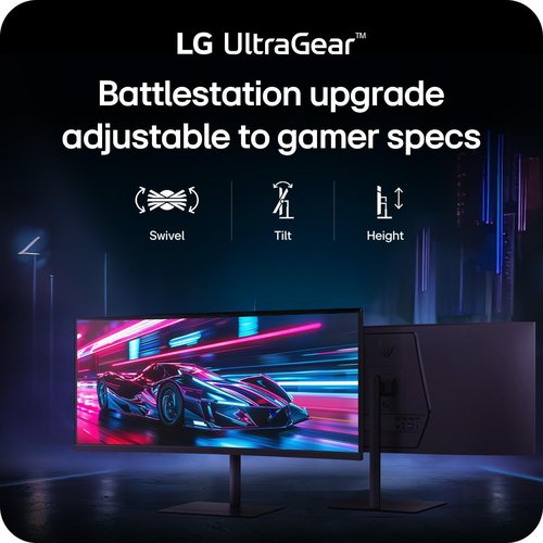 LG 34G630A-B Curved Gaming Monitor - 34-Inch WQHD (3440 x 1440), 240Hz, 1ms, FreeSync Premium, Black