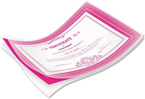 Fellowes Laminating Pouches - Glossy Finish, 10 Mil Thickness, 11.5" x 9" | 50 Pack