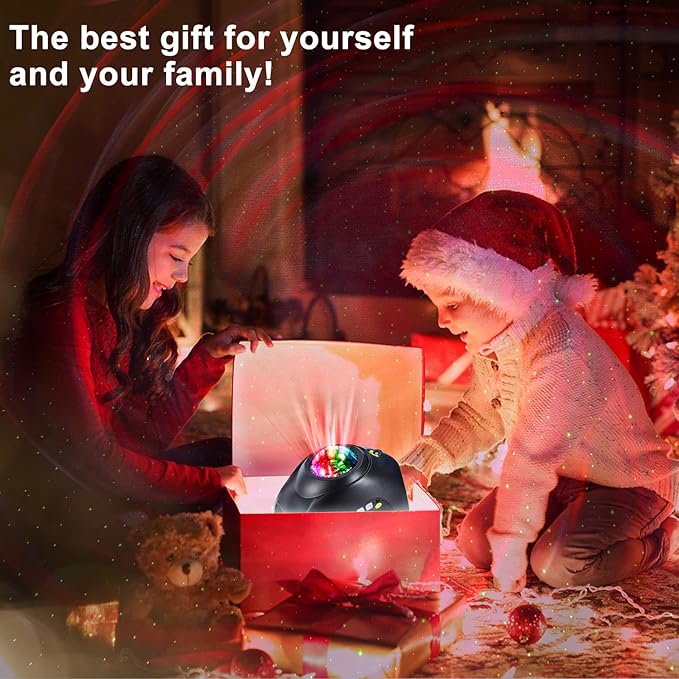 Galaxy Projector, CIMELR Star Projector Night Light with Bluetooth Speaker, White Noise Machine, Remote Control - Northern Lights Aurora Projector for Bedroom, Room Decor, Party, Gift for Kids Adults