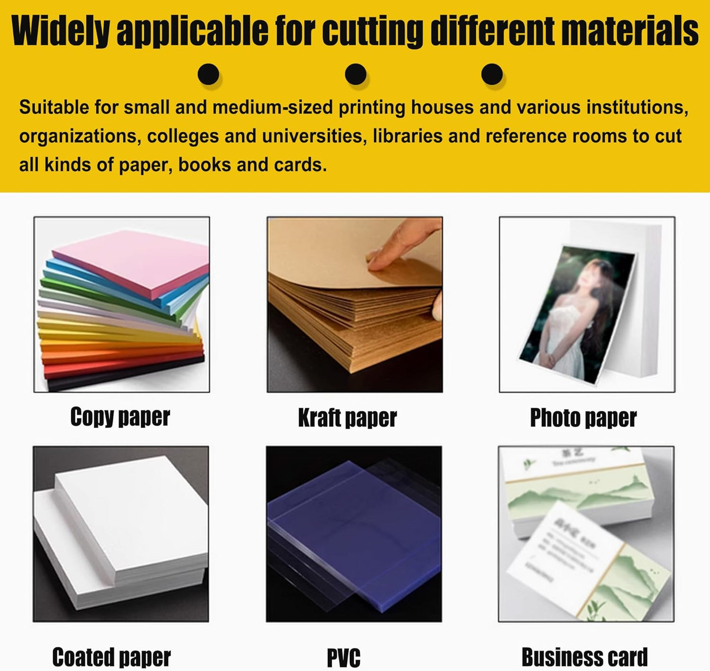 Thick Layer Paper Cutter - 12.2" A4 Manual Trimmer with Hidden Storage | Max Cutting Thickness 1.57’’