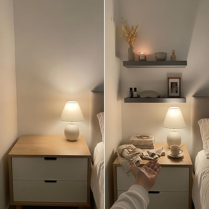 BAOBAB WORKSHOP Wood Floating Shelves for Wall - Rustic Shelf 24 inch - Grey Bathroom Shelves - Solid Wood Shelves for Wall for Bedroom Kitchen Living Room - Gray Shelves - 24 x 6.7 Inch, Set of 2