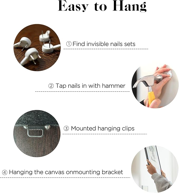 SERIMINO Large Wall Art for Living Room Canvas Prints, Nature Floral Botanical Wall Art Set 3 Piece Farmhouse Decor, Misty Flowers Modern Home Decor Paintings for Bedroom Bathroom 16"X24"