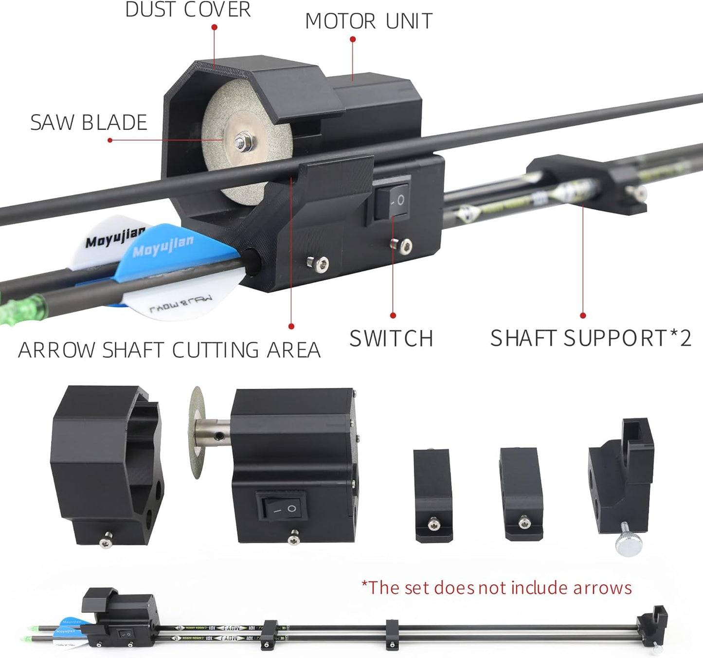 Skiennix Archery Arrow Saw - Precision Cutting Tool for Perfect Arrows | Durable Design
