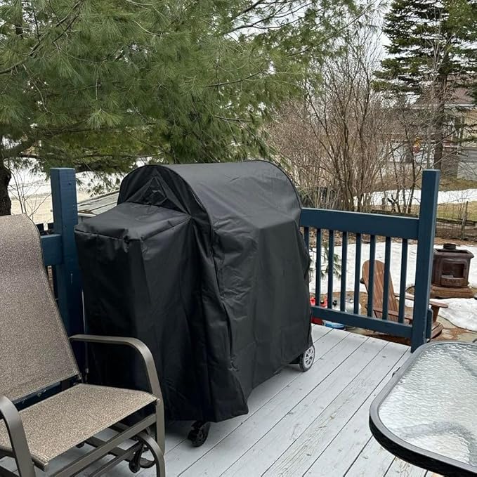 ZJYWSCH Grill Cover for Pit Boss Competition Series 1250, Platinum 1250, Odessa Onyx 1250 Wood Pellet Grill Smoker Heavy Duty PitBoss PB1250CS PB1250PL 1250CS Grill Cover Waterproof