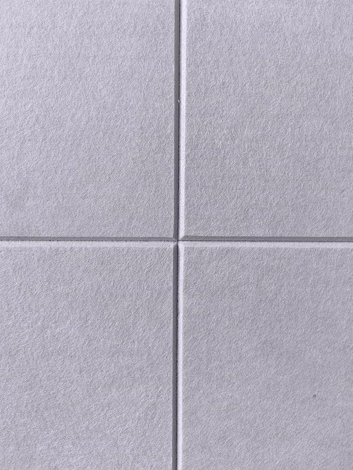 Felt Wall Tiles - Aesthetic Felt Bulletin Board for Home, Office & Classroom | Large 12-Pack in Purple