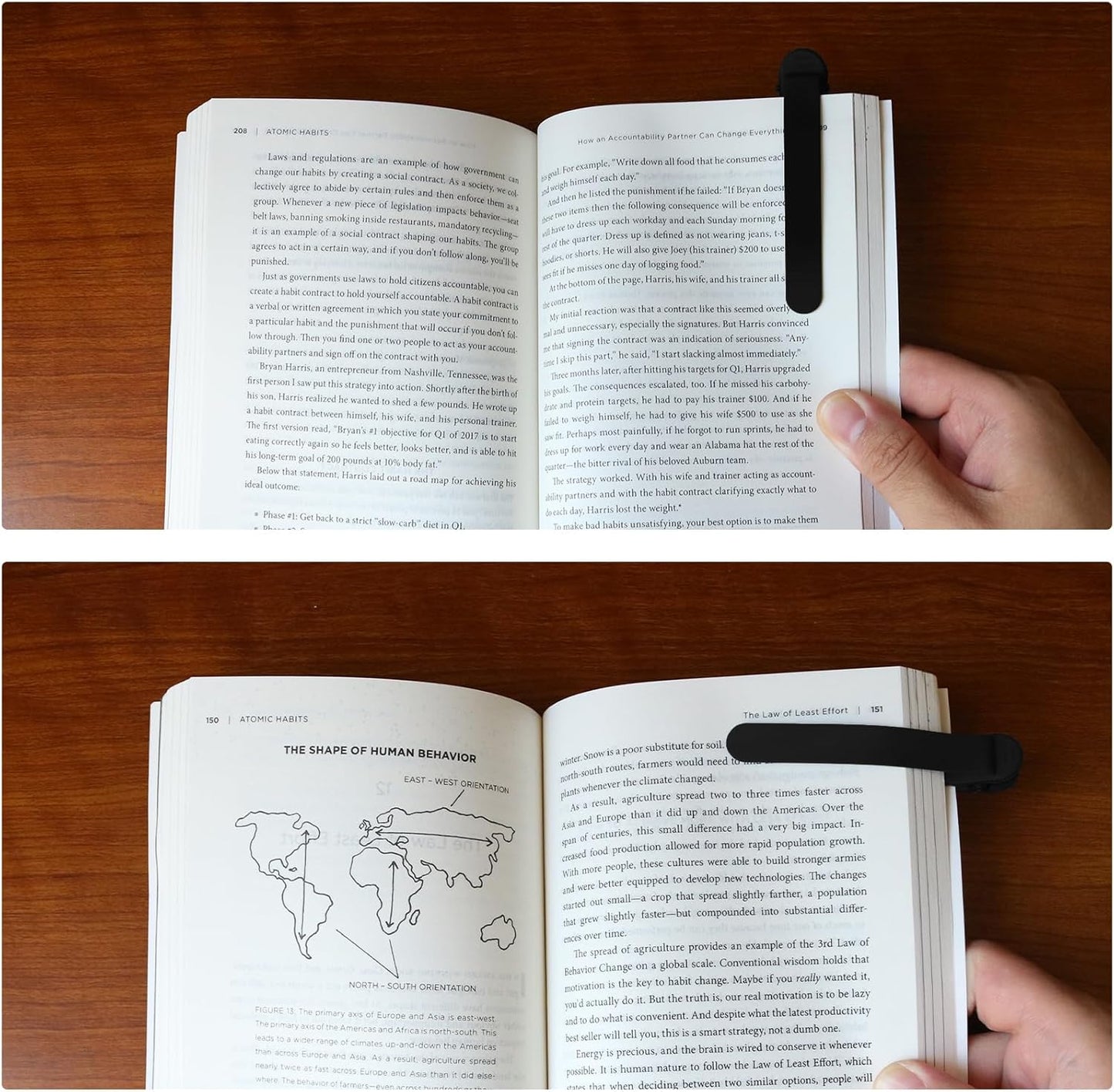 SMUK 3pcs Silicone Bookmarks - Cute Automatic Page Keepers for Book Lovers | Ideal Gifts for Readers