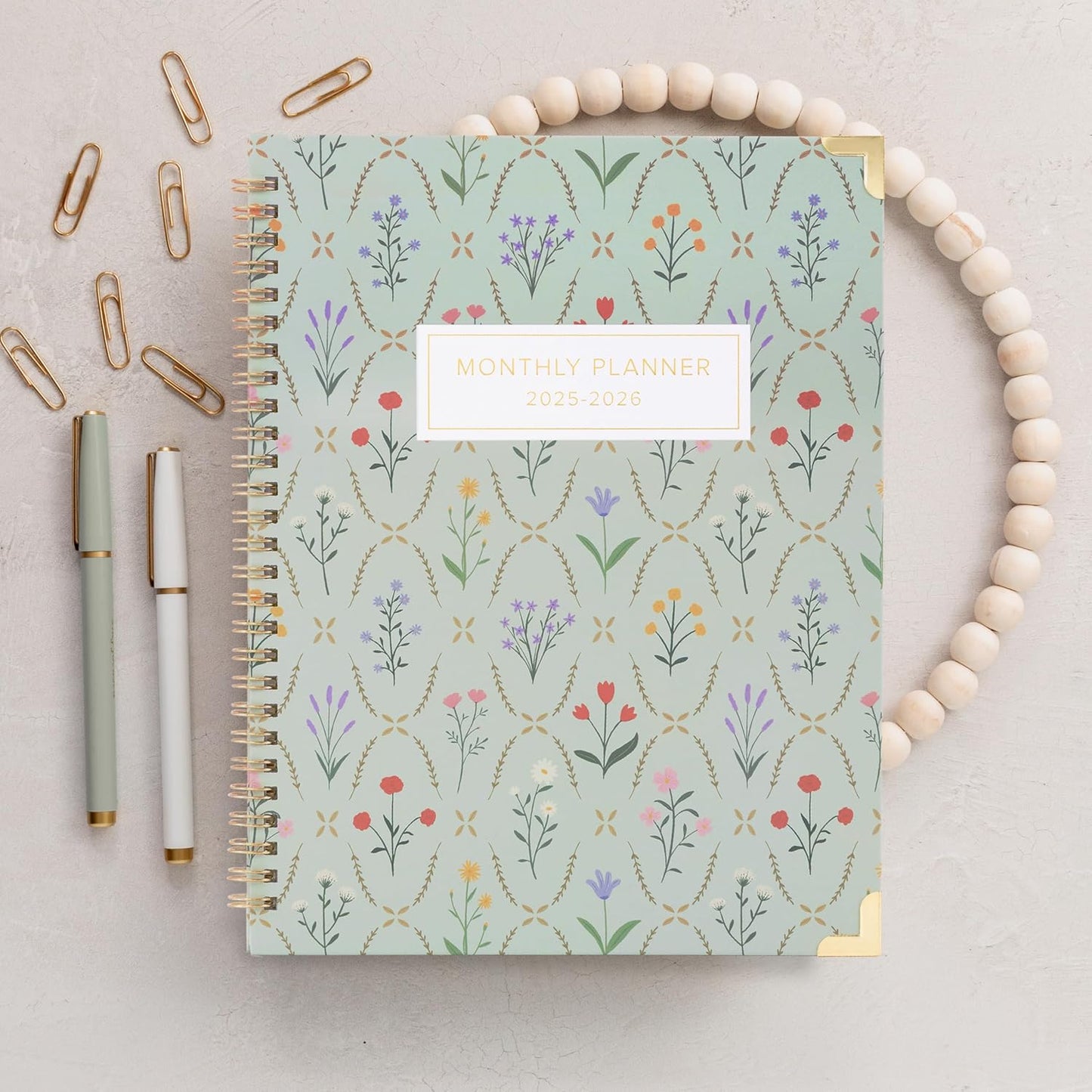 2025-2026 Monthly Planner by Beautiful | Task Organizer & Calendar Book - Runs June 2025 to Dec 2026