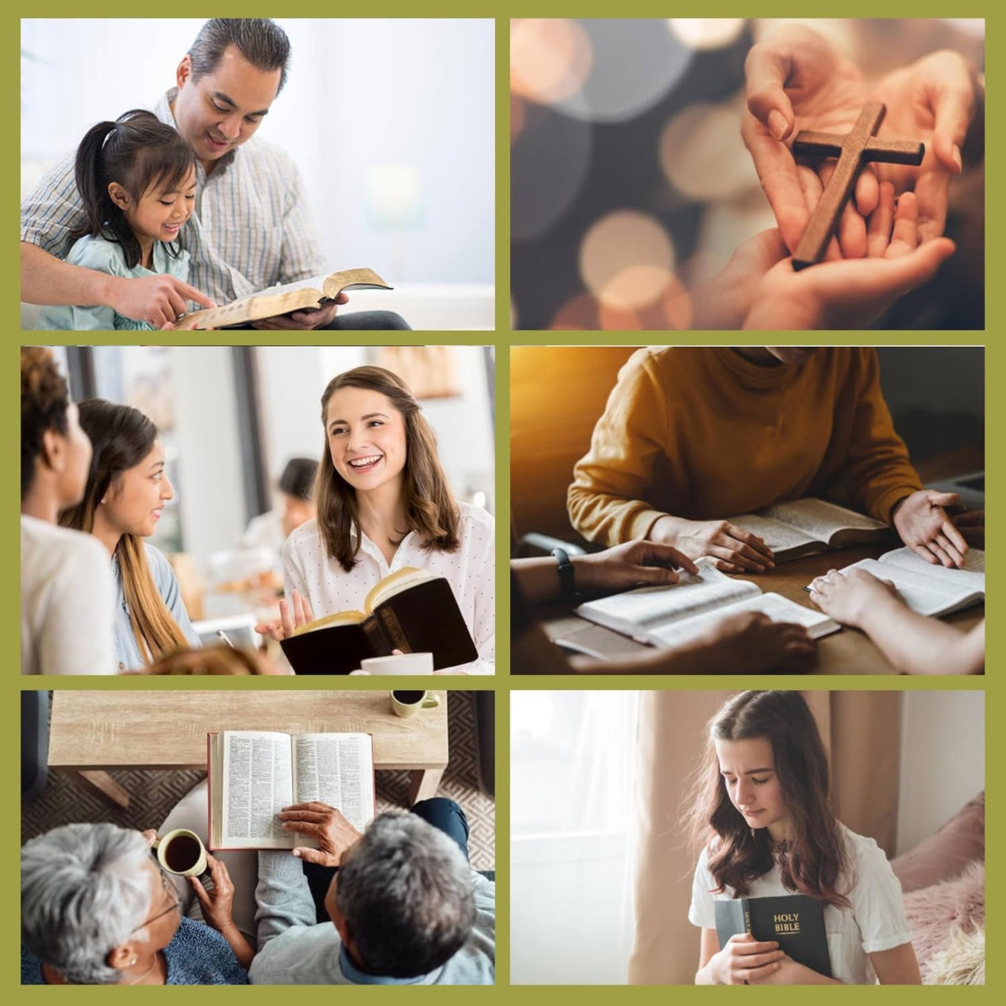 Skiennix Bible Reading Tracker Stickers - 8PCS Scripture Study Plan with Emergency Numbers & Coloring Dashboard