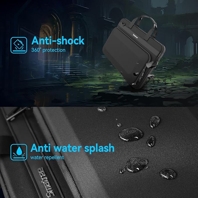 Smatree Heavy Duty Hard Sleeve Case Compatible for 18 inch ASUS ROG Strix SCAR 18 2025/2024/2023 Gaming Laptop, for 18 inch ASUS ROG Strix G18 2025/2024/2023 Gaming Laptop Waterproof Handbag (A800XL)