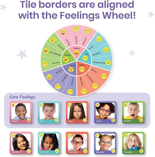 Hand2Mind Express Your Feelings Memory Match Game - Emotion Cards for Kids | Enhance Emotional Intelligence & Social Skills