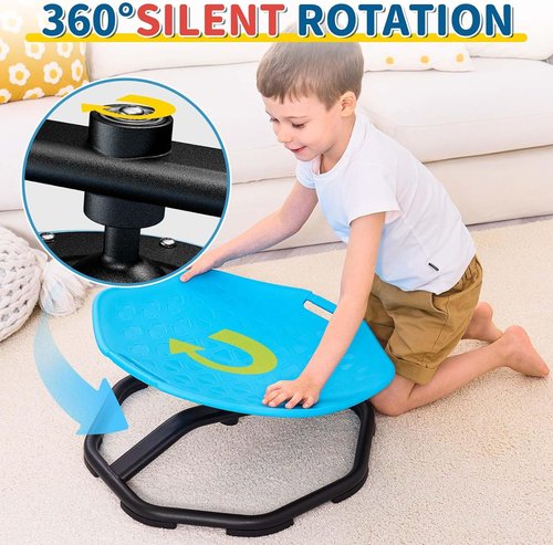 KidBloom Spinning Chair - Sensory Support for Autistic Kids | Comfortable & Stylish Design