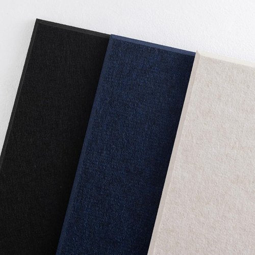 Lightomorrow Bulletin Board - Thickened 71 x 47 Inches Felt Pin Board for Wall | Foldable Photo Display with 20 Push Pins - Black