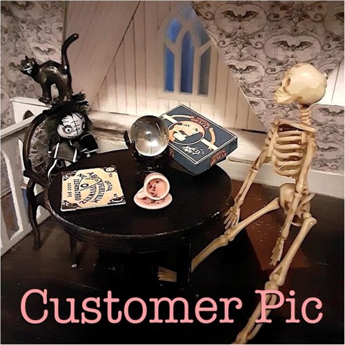 Little Things of Interest Ouija Board Kit - Blue Box & Planchette | 1/12 Scale DIY Set