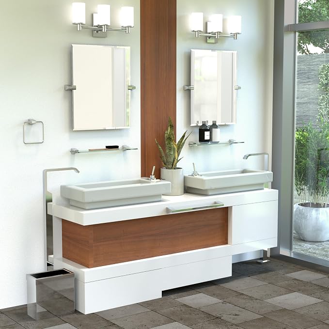 Gatco 5651 A-Line Towel Bar, 18 Inch, Chrome