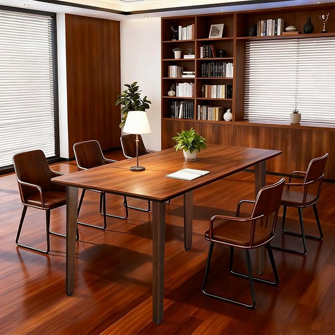 QLLY 26 inch Slant Wooden Table Legs, Solid Wood Angled Desk Legs, Furniture Legs, Set of 4, Easy to Install - Perfect for DIY Dining Tables, Coffee Tables, and Benches (Dark Walnut, 26")