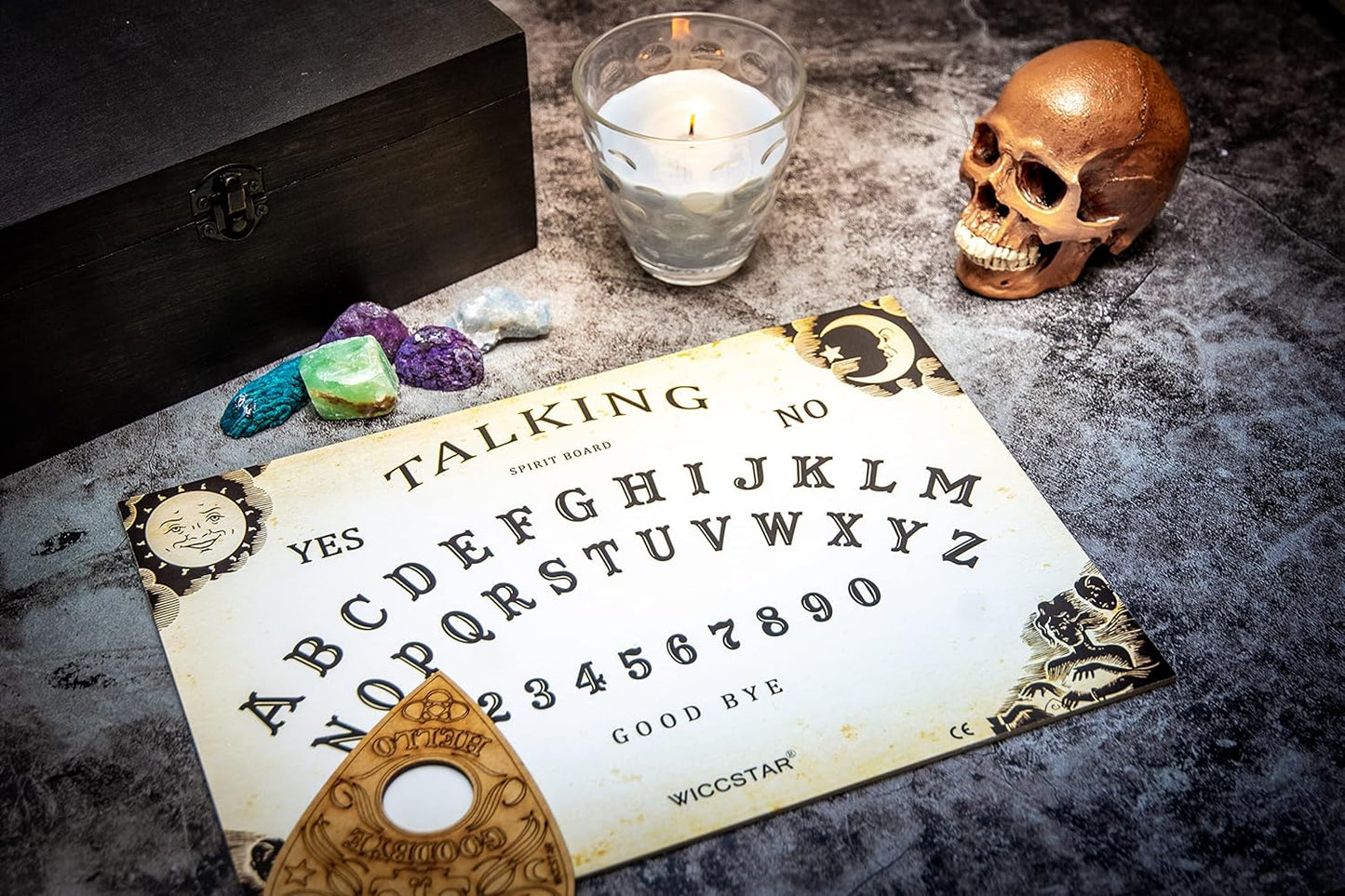Spirit Board Game - A4 Size for Ghost Hunting | Engage in Paranormal Adventures