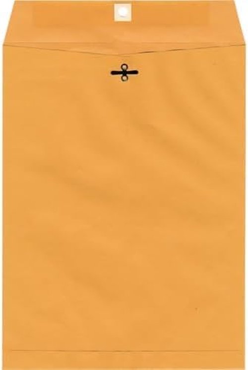 Mead Brown Kraft Envelopes - 9" x 12" Clasp Closure, 24-lb All-Purpose, 20 Count Pack