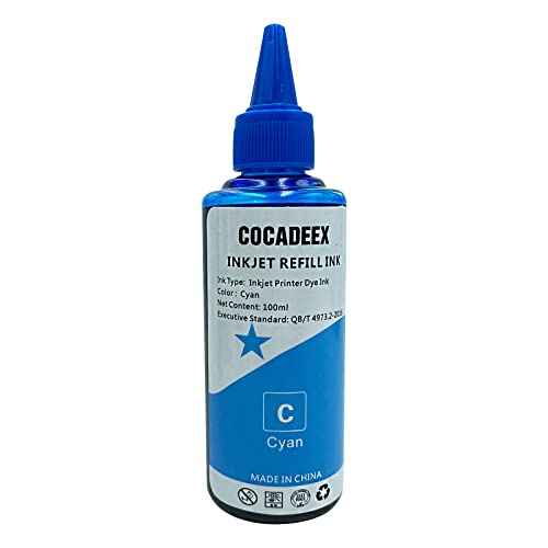 COCADEEX 500ml Ink Refill Kit Works with PG-285XL CL-286XL Ink Cartridges,Compatible with PIXMA TS7720 TS7722 TR7820 Printer